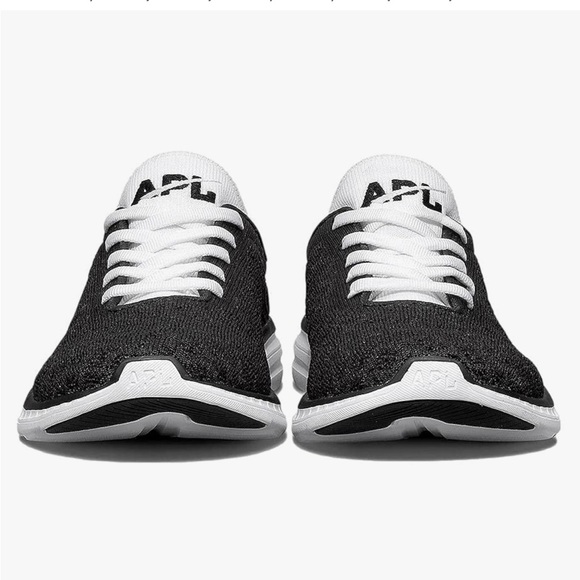 APL🔴TechLoom Phantom black/white women’s Athletic Running shoes 5 - Picture 5 of 15